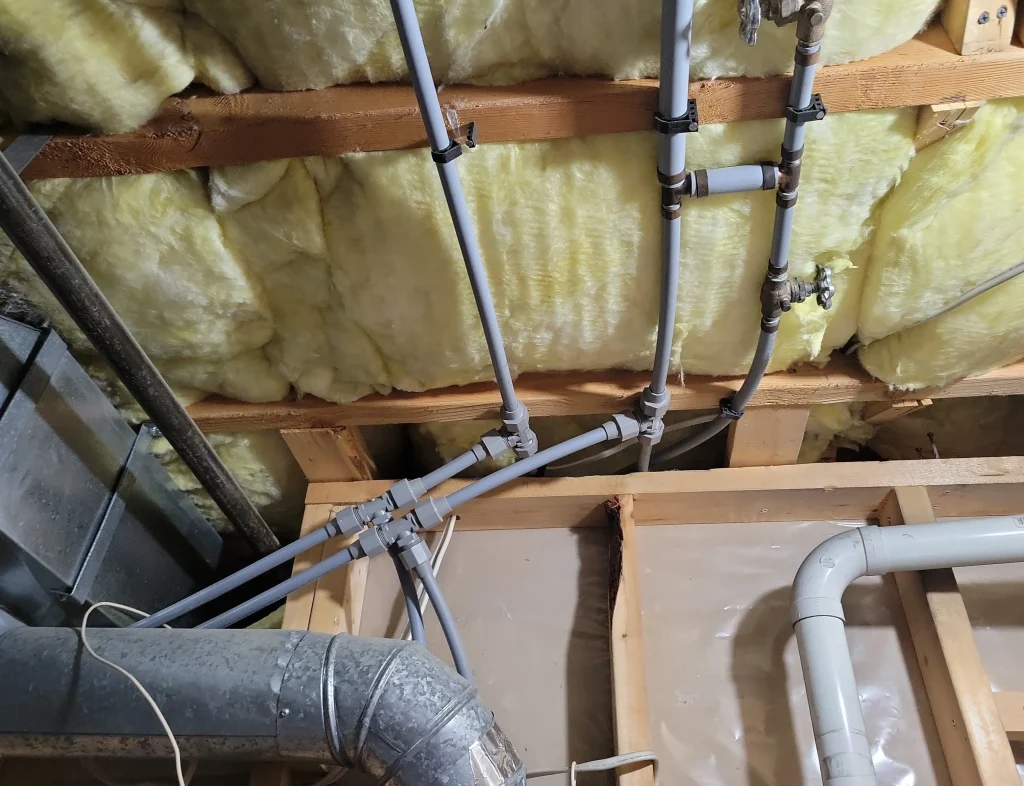 Poly-B piping removed from a Calgary home