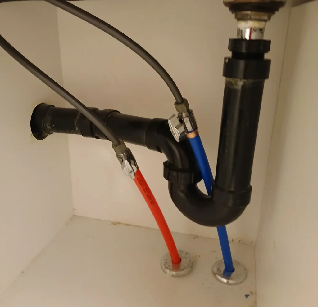 Completed PEX repipe after Poly B removal